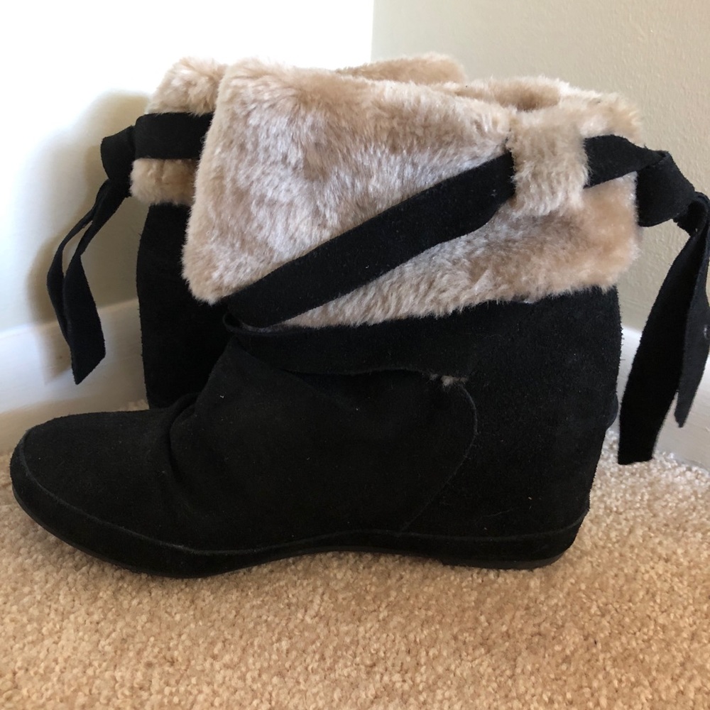 Aldo wedge winter booties